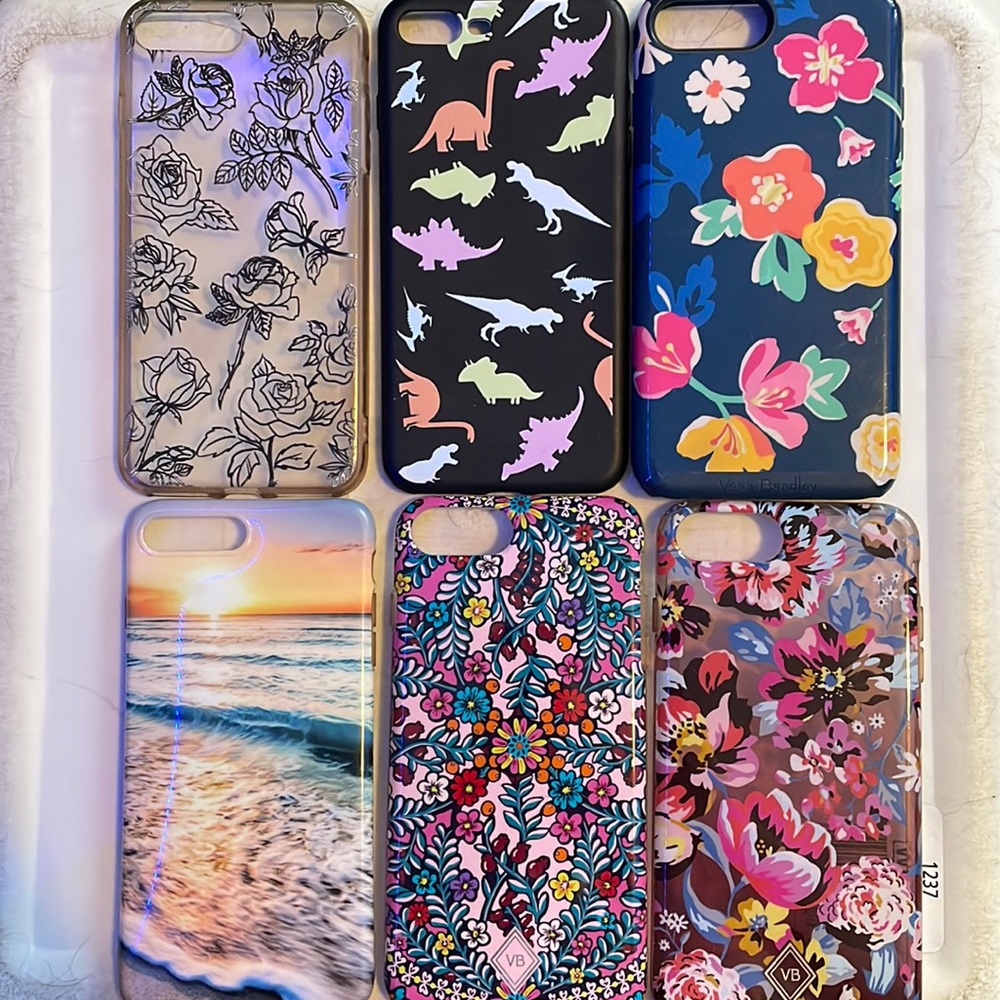 6 iPhone cases for iPhone 7plus/8plus